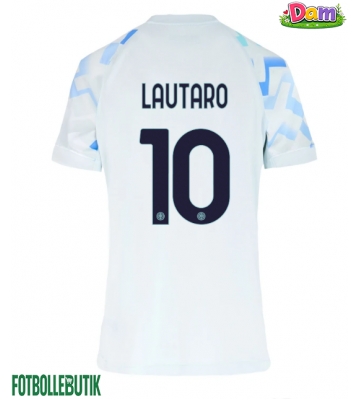 Inter Milan Lautaro Martinez #10 Bortatröja Kvinnor 2025-26 Kortärmad